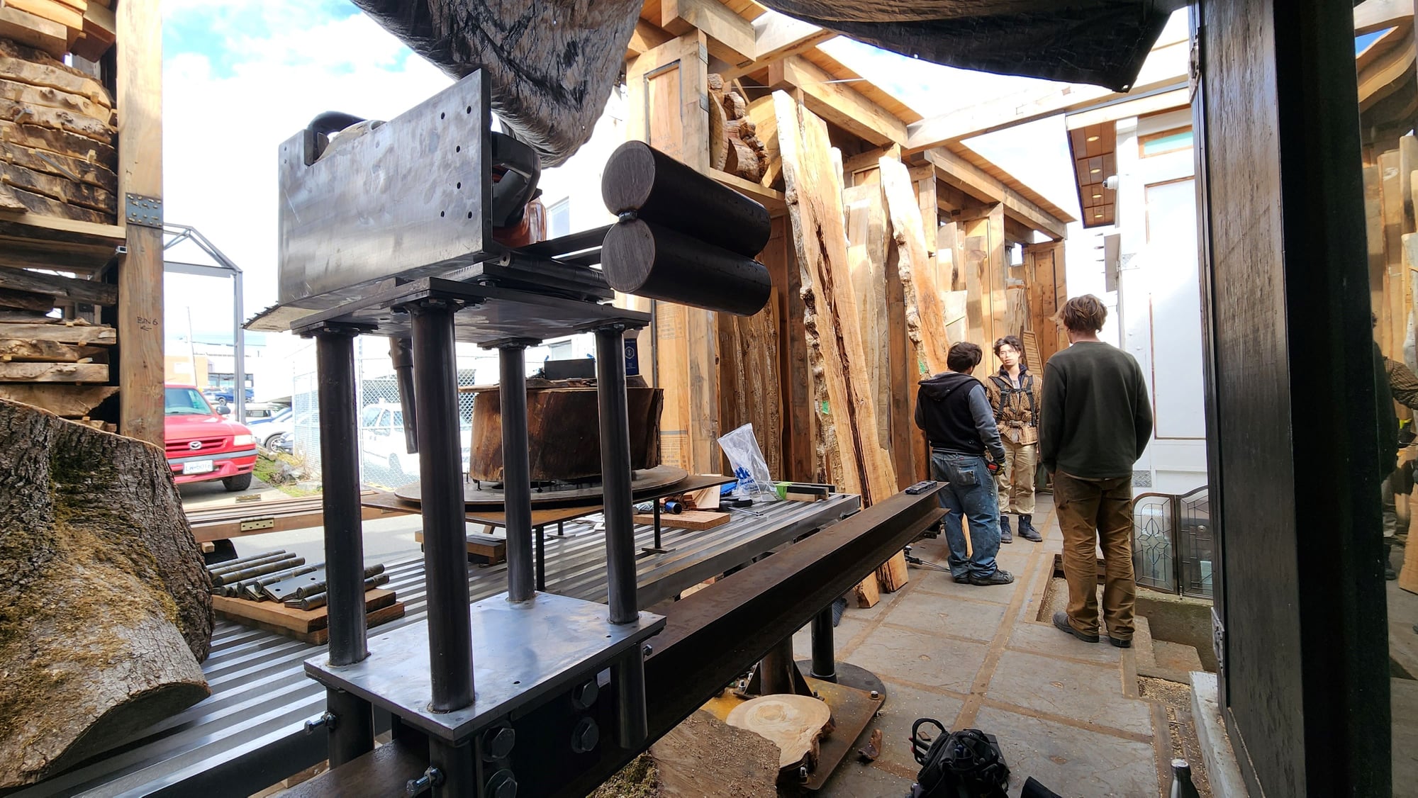 A Peak Into Our Metal Booth