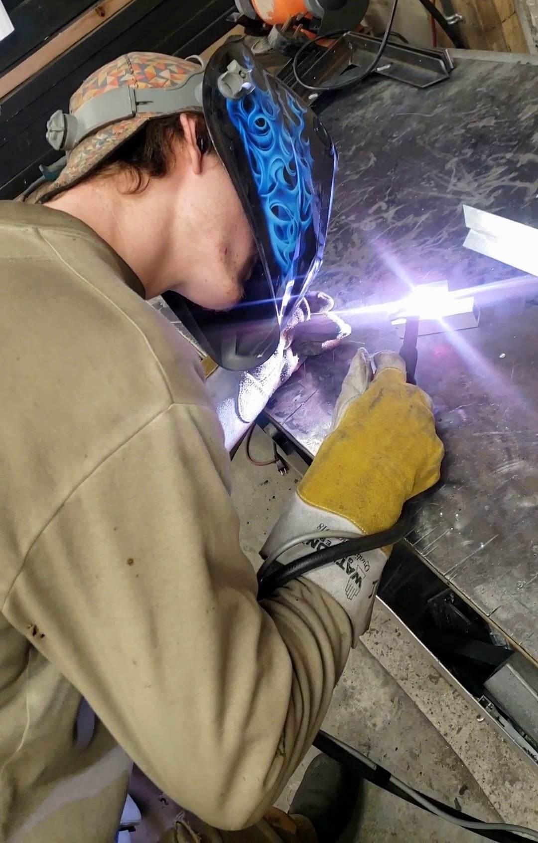 A Peak Into Our Metal Booth