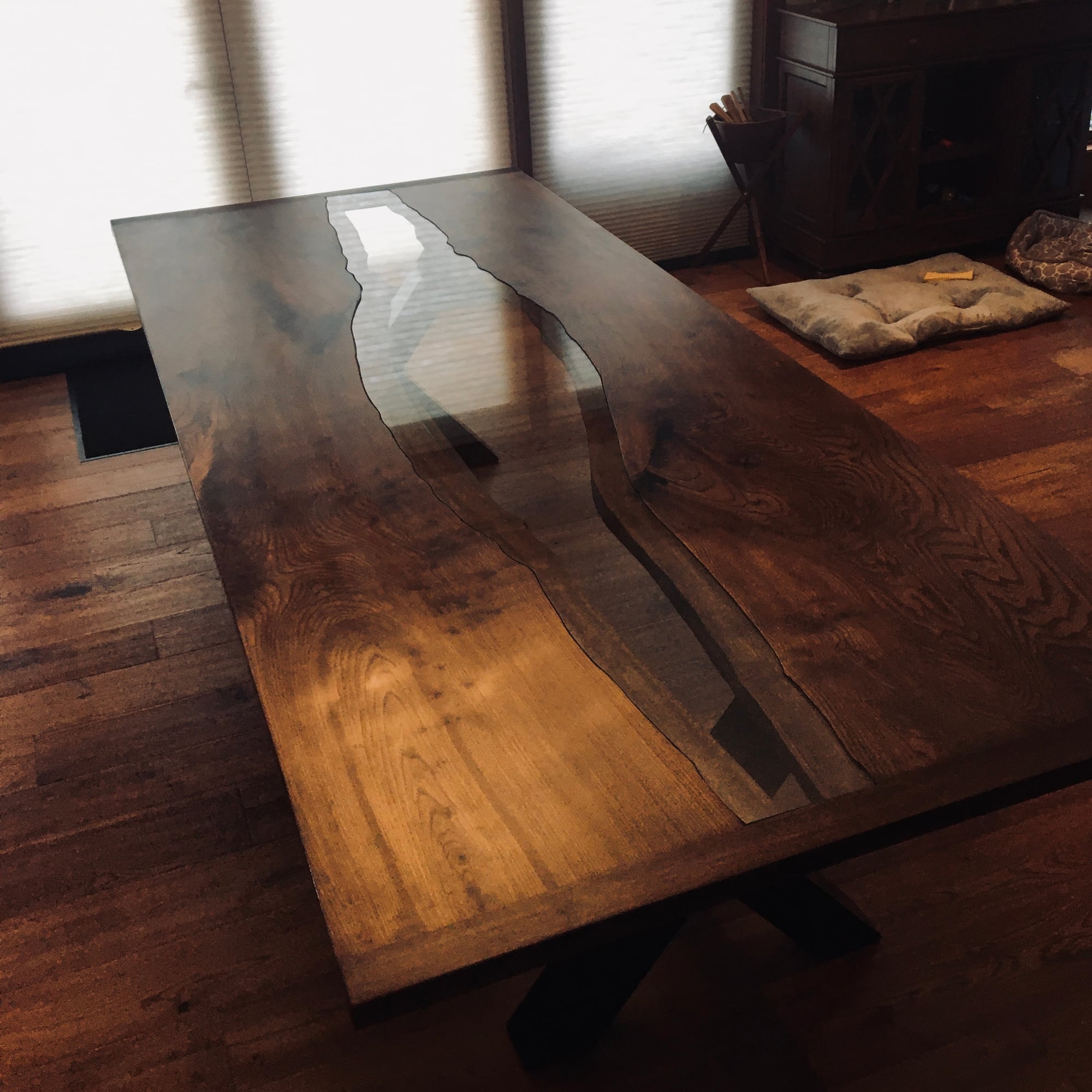 Live Edge Walnut Table